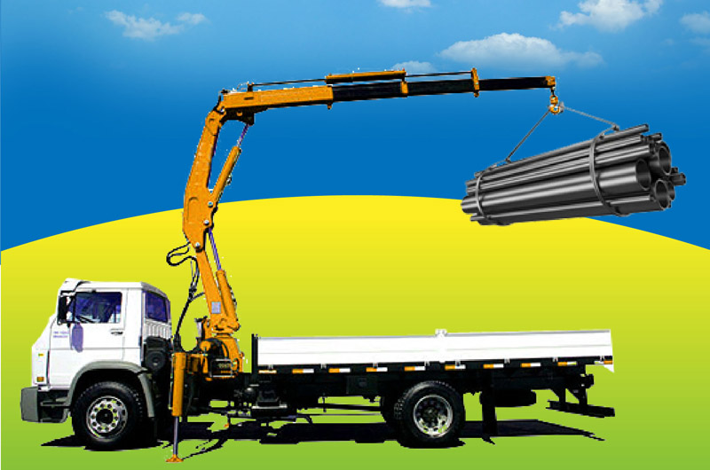 lady operating forklift